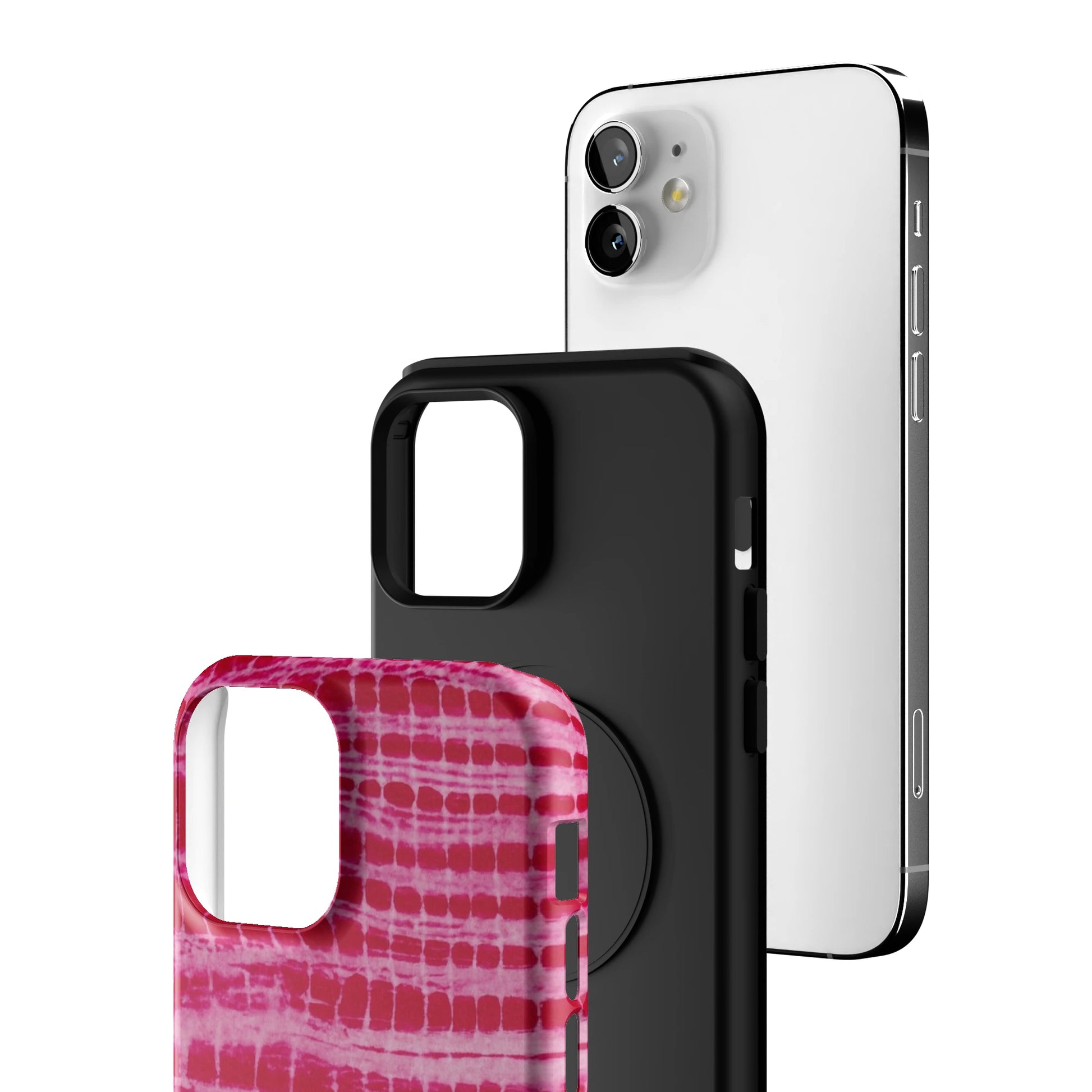 Magenta Tracks iPhone Case gallery - Iphone_12_Iphone_3