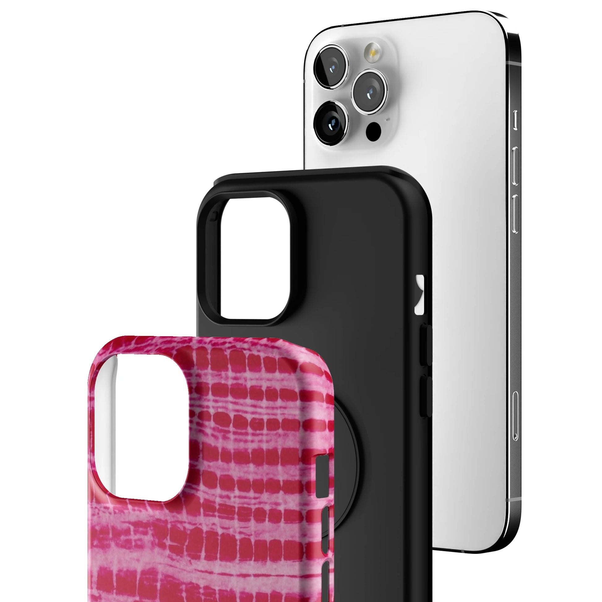 Magenta Tracks iPhone Case gallery - Iphone_12_Pro_Max_3