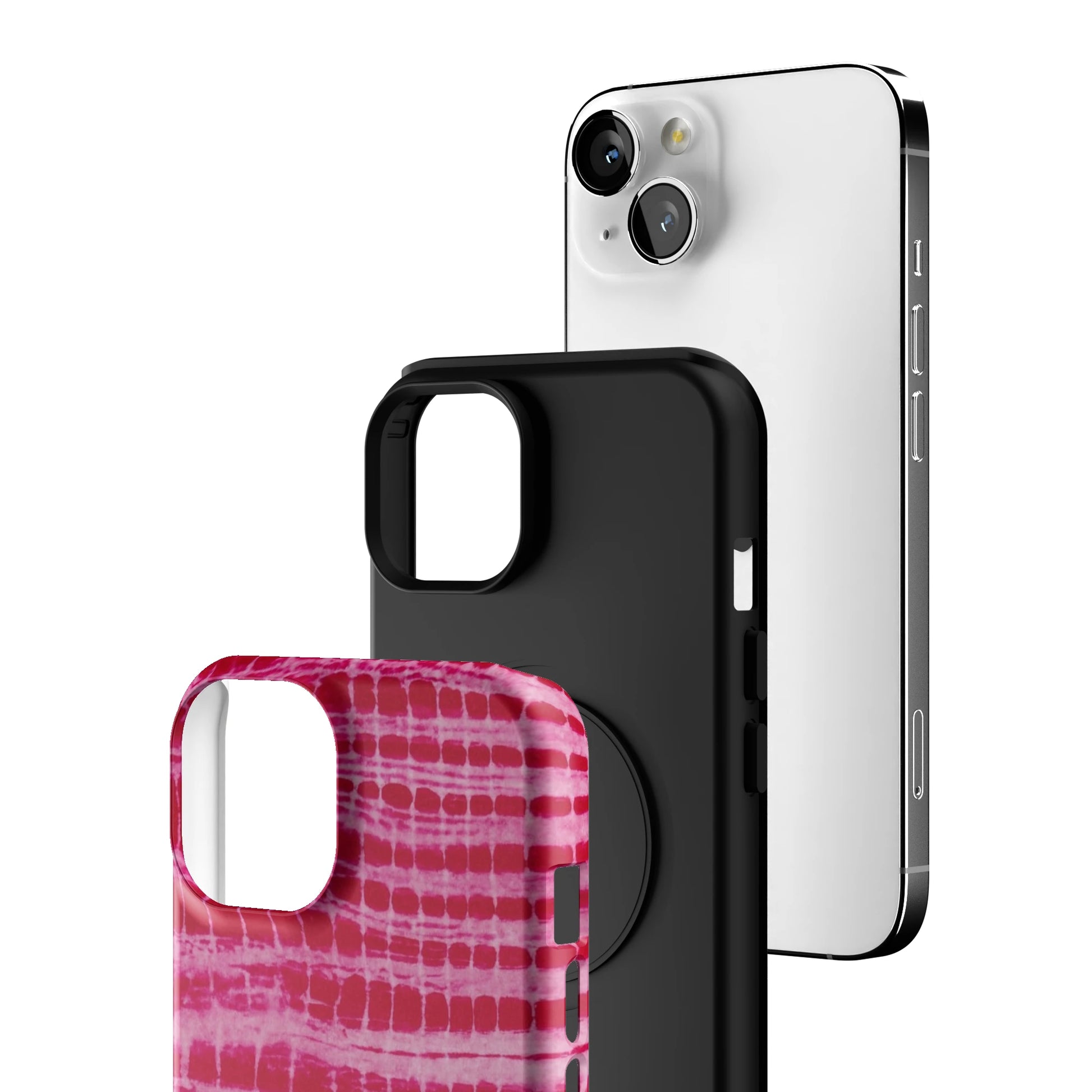 Magenta Tracks iPhone Case gallery - Iphone_13_Iphone_3