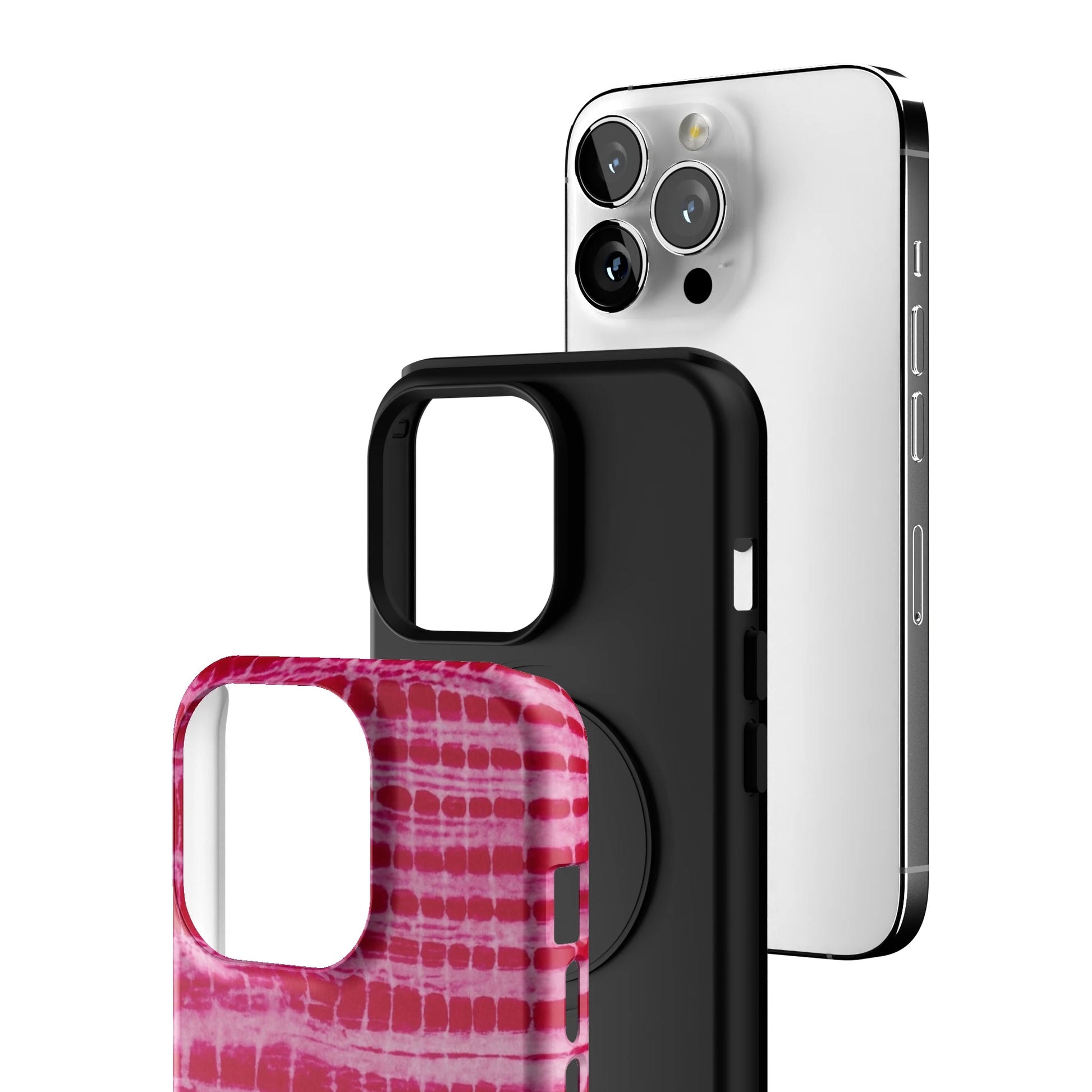 Magenta Tracks iPhone Case gallery - Iphone_13_Pro_3