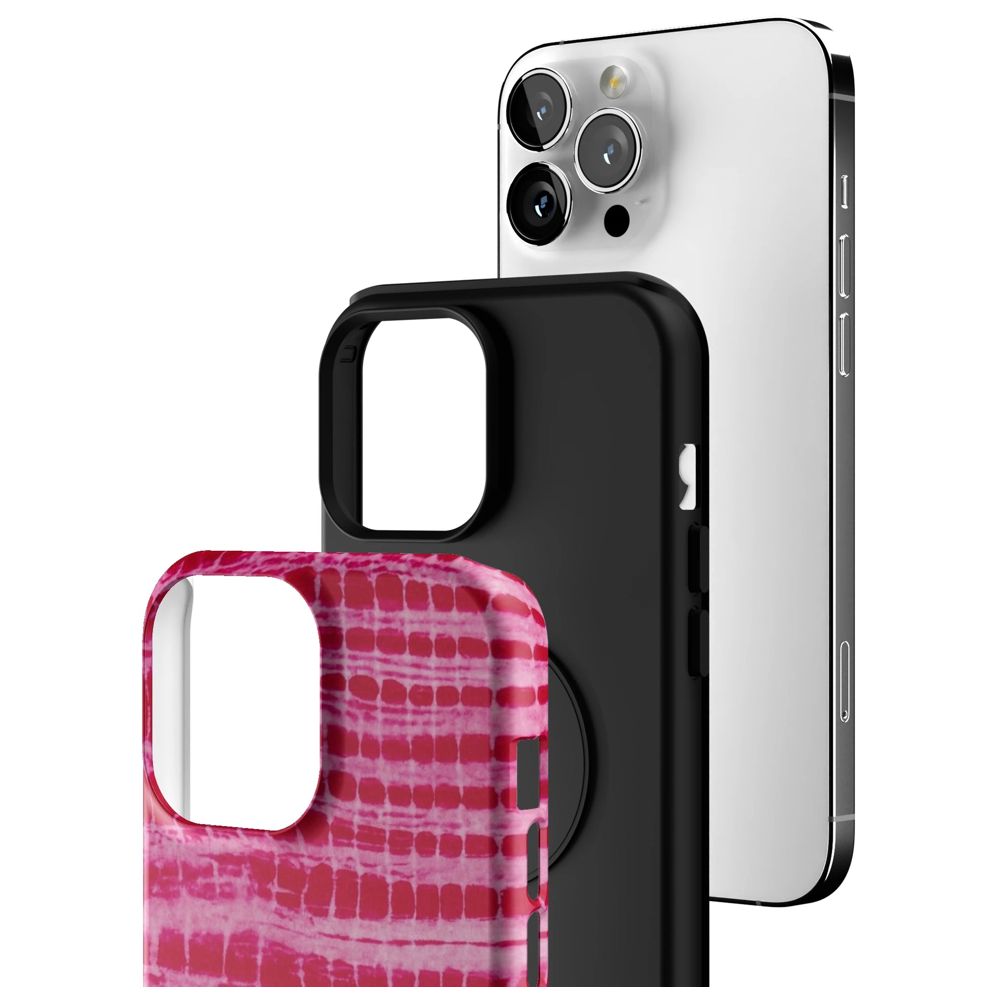 Magenta Tracks iPhone Case gallery - Iphone_13_Pro_Max_3