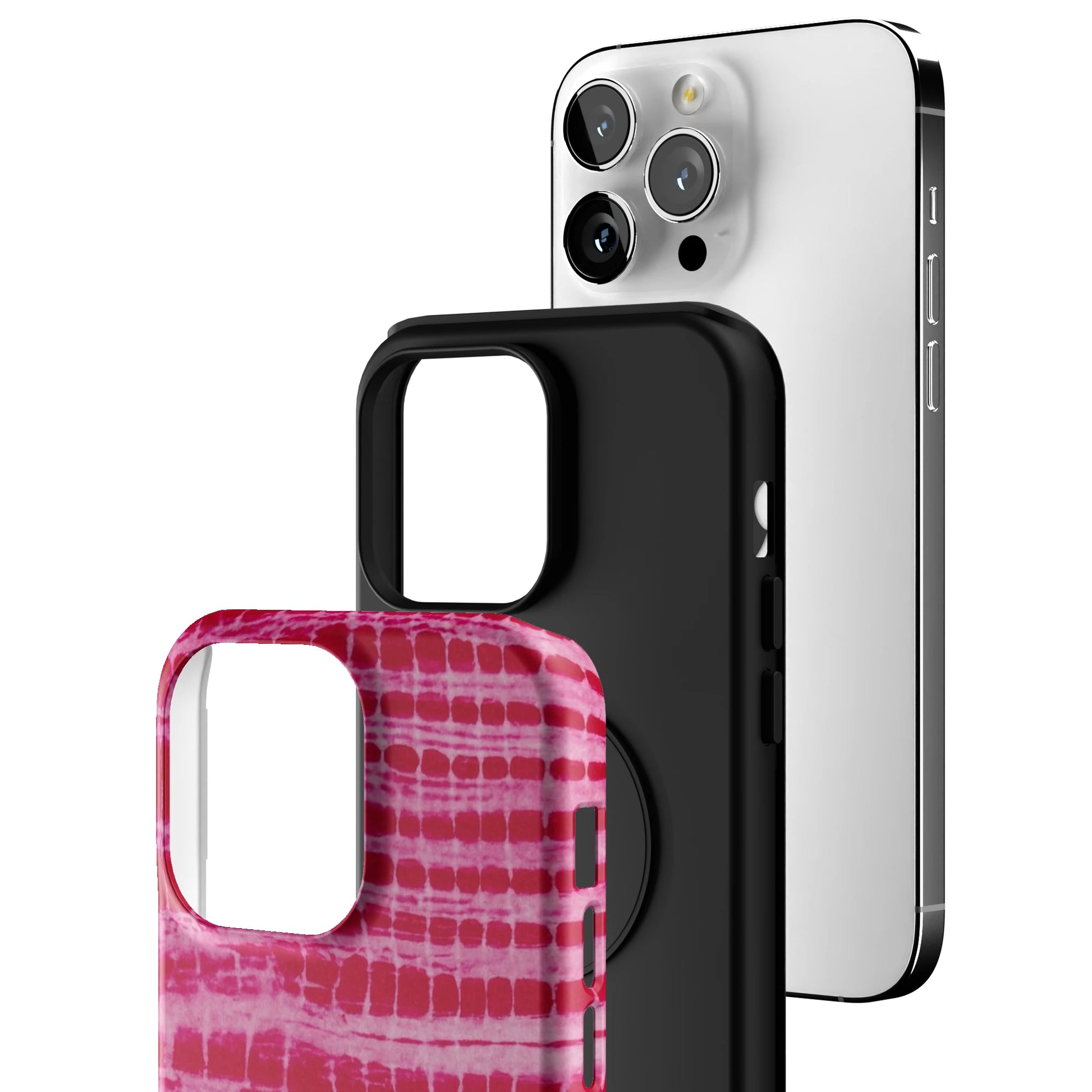 Magenta Tracks iPhone Case gallery - Iphone_14_Pro_Max_3