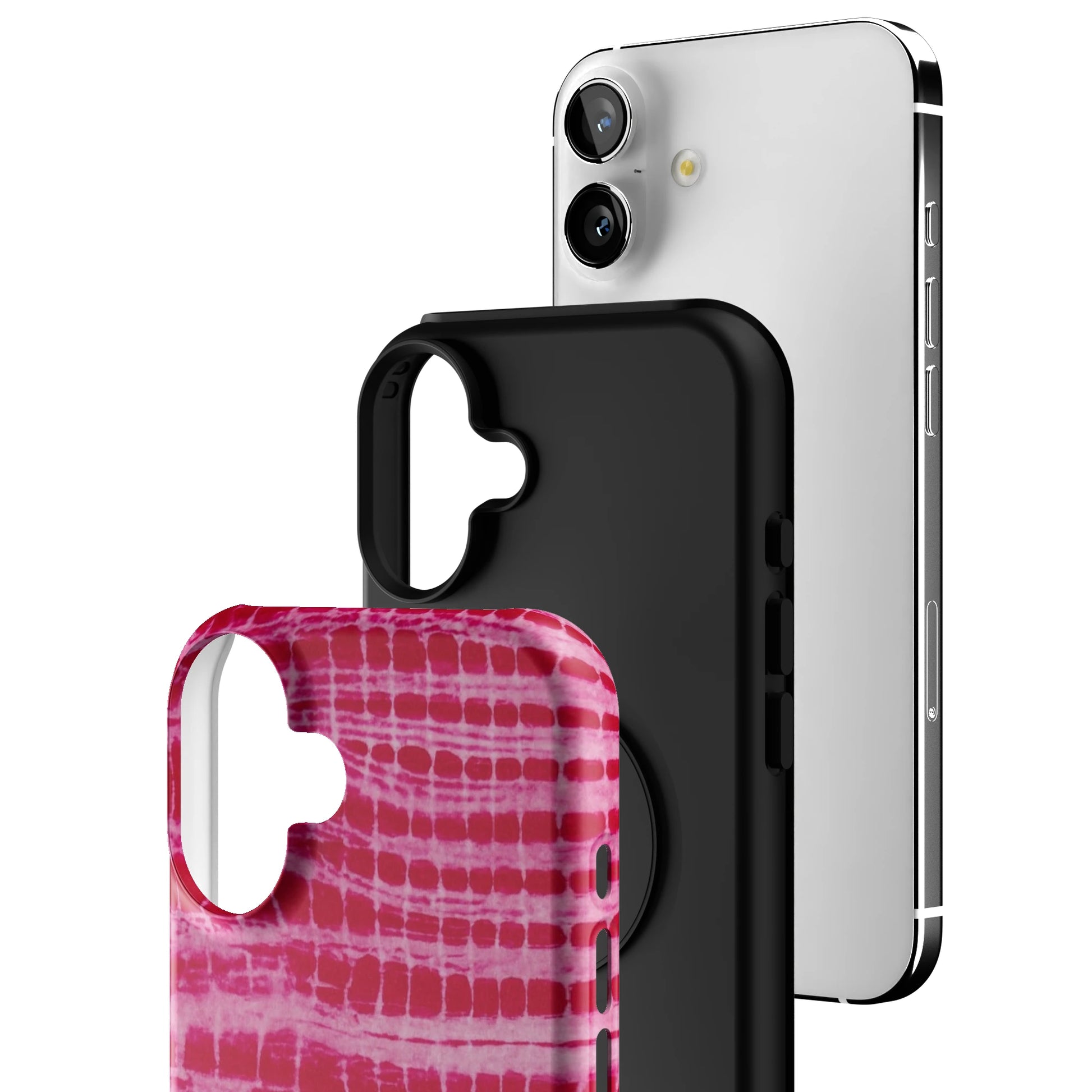Magenta Tracks iPhone Case gallery - Iphone_16_Mini_Air_Plus_3