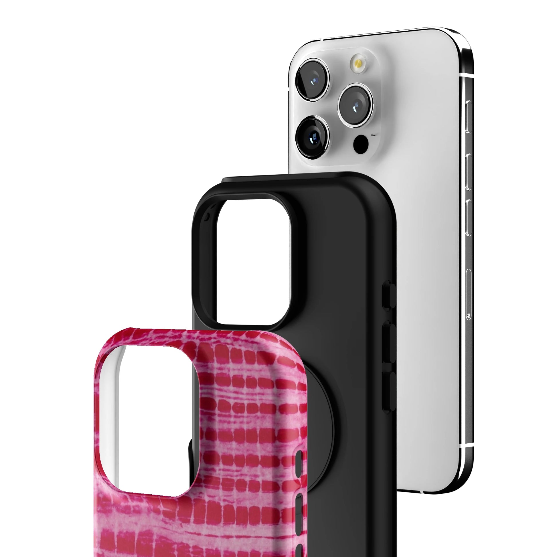 Magenta Tracks iPhone Case gallery - Iphone_16_Pro_3