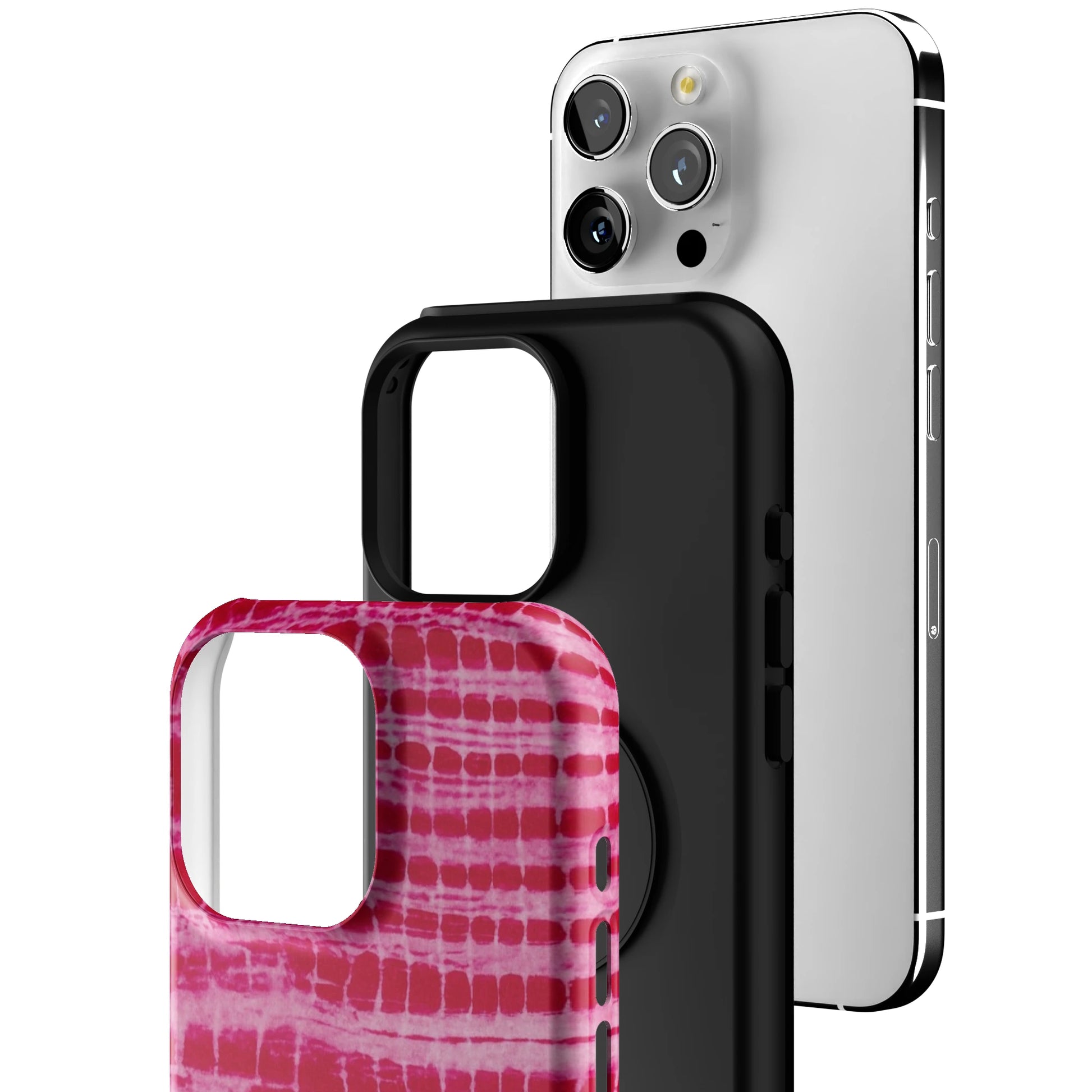 Magenta Tracks iPhone Case gallery - Iphone_16_Pro_Max_3