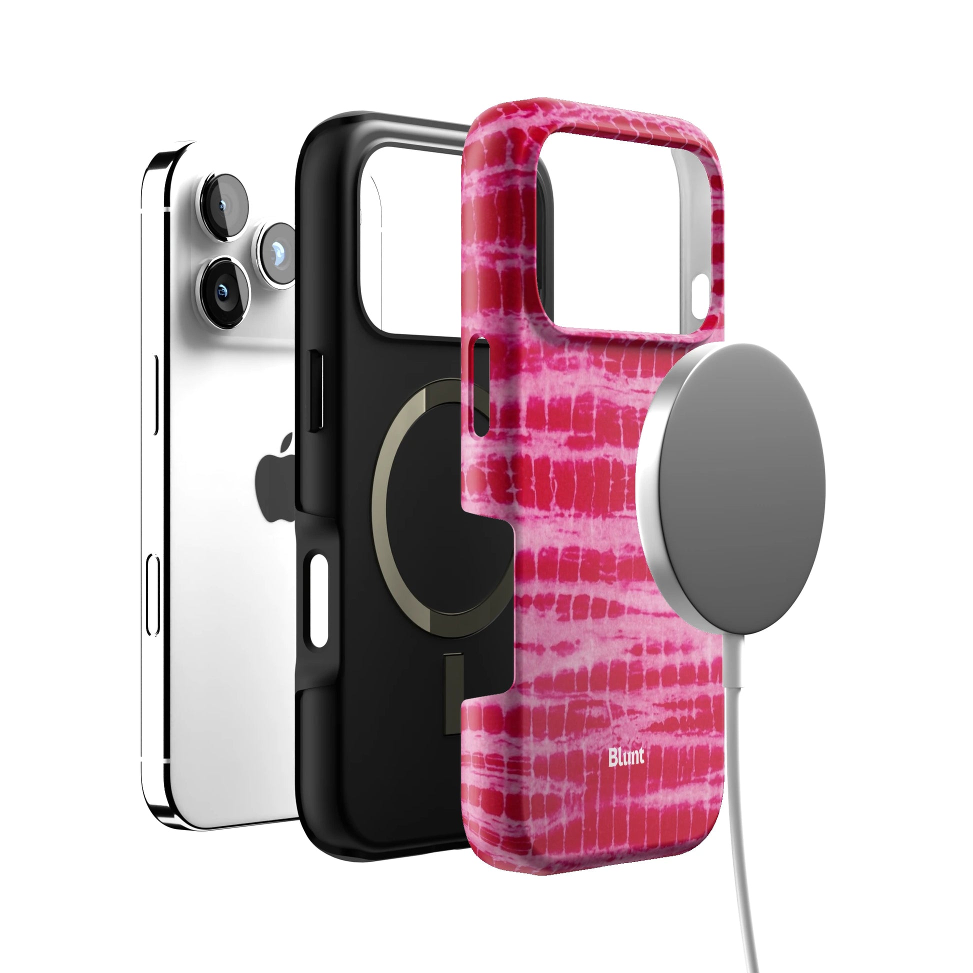 Magenta Tracks iPhone Case gallery - Iphone_17_Pro_4