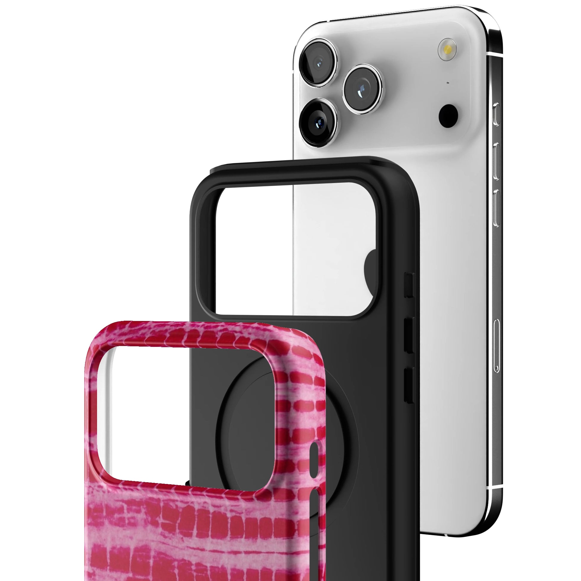 Magenta Tracks iPhone Case gallery - Iphone_17_Pro_Max_3