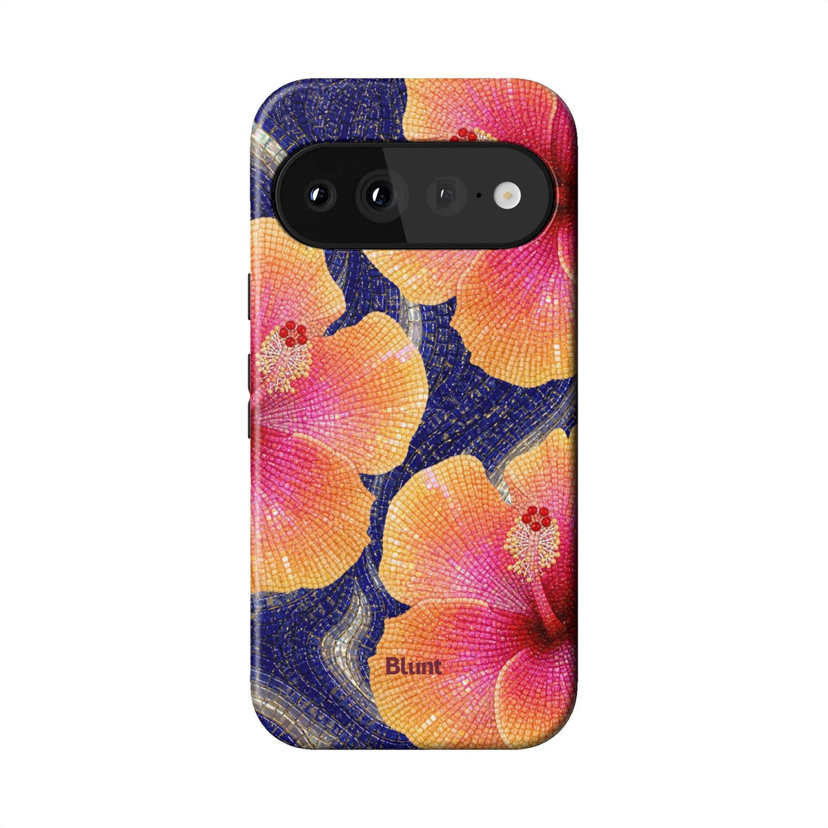 Marble Blossom Pixel Case - Blunt Cases