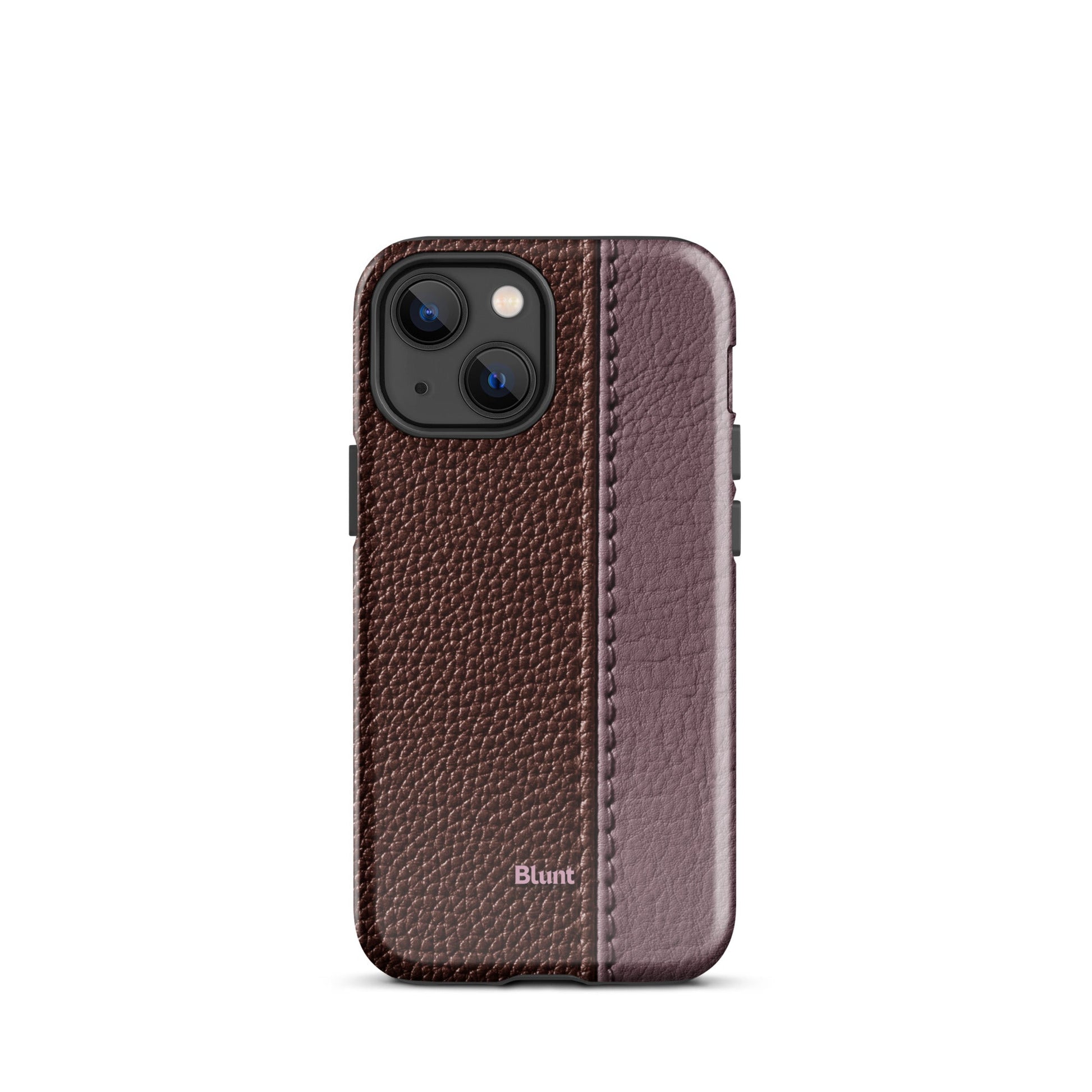 Maroon Grain iPhone Case - Blunt Cases