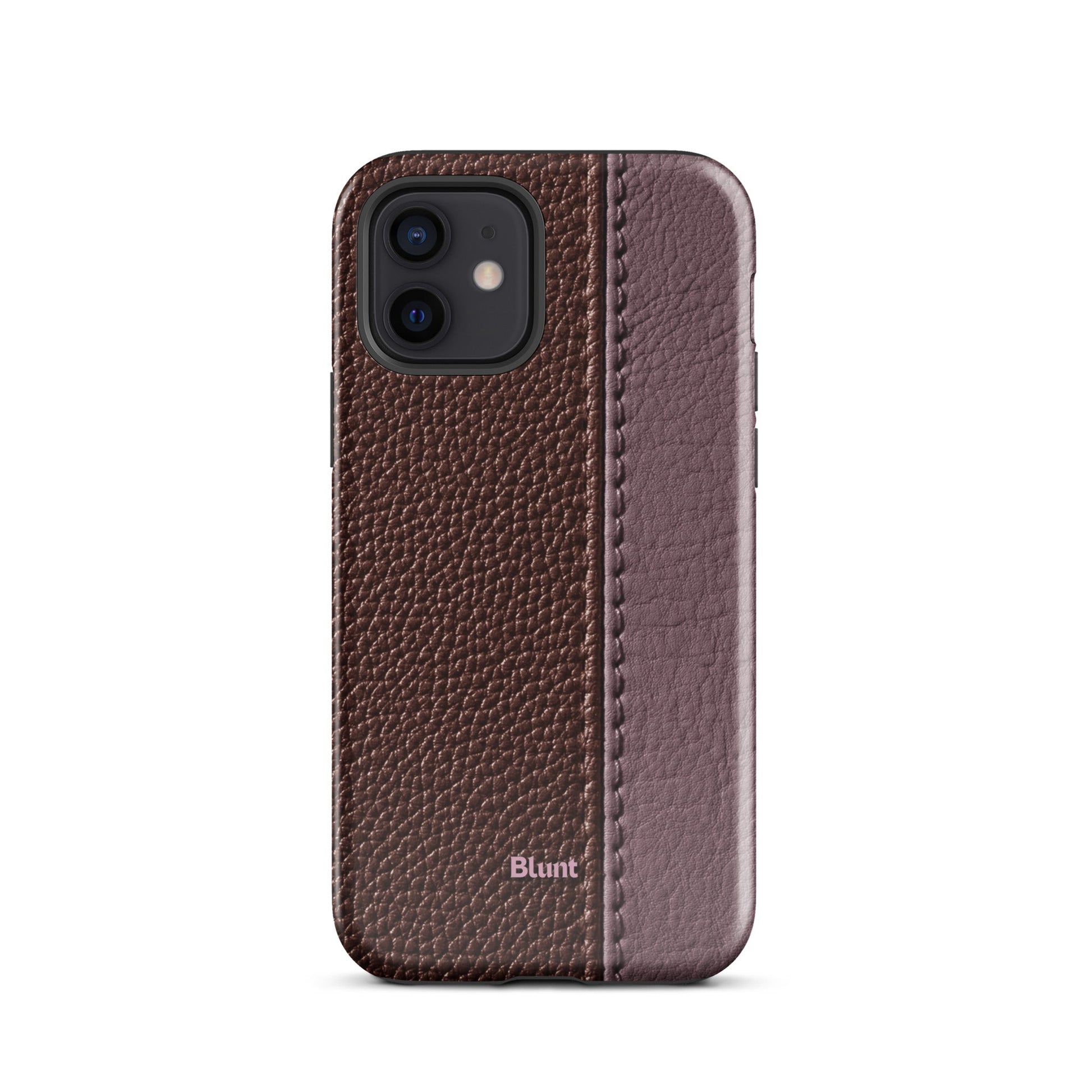 Maroon Grain iPhone Case - Blunt Cases