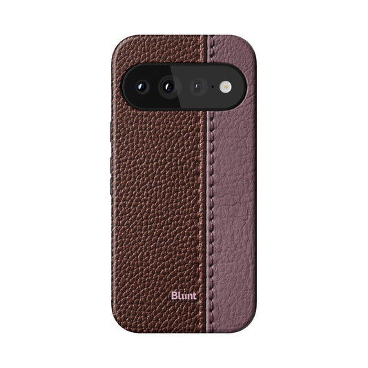 Maroon Grain Pixel Case - Blunt Cases