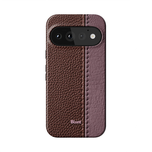 Maroon Grain Pixel Case - Blunt Cases