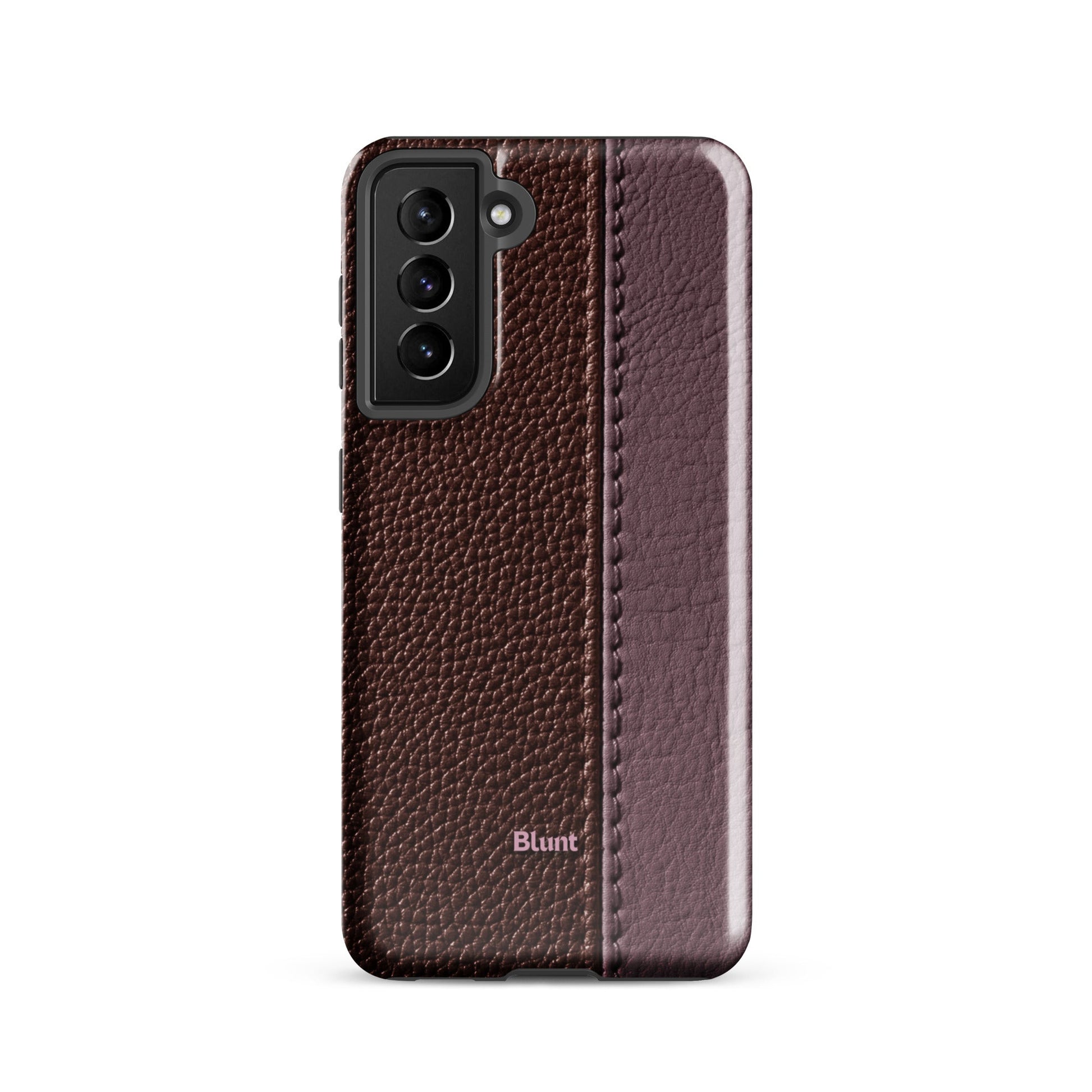 Maroon Grain Samsung Case - Blunt Cases
