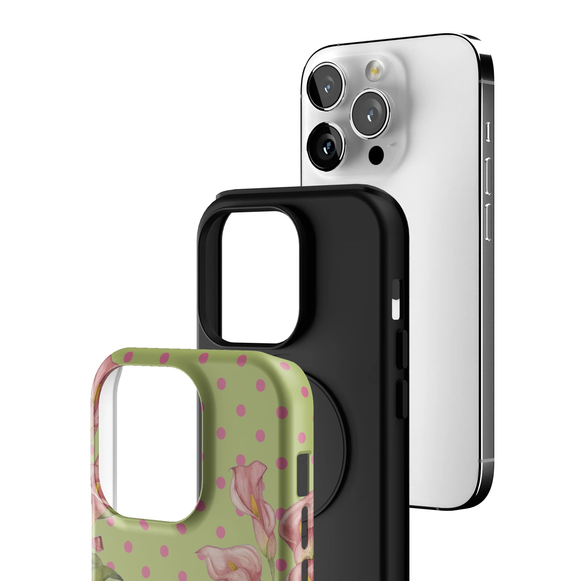 Matcha Bloom iPhone Case gallery - Iphone_14_Pro_3