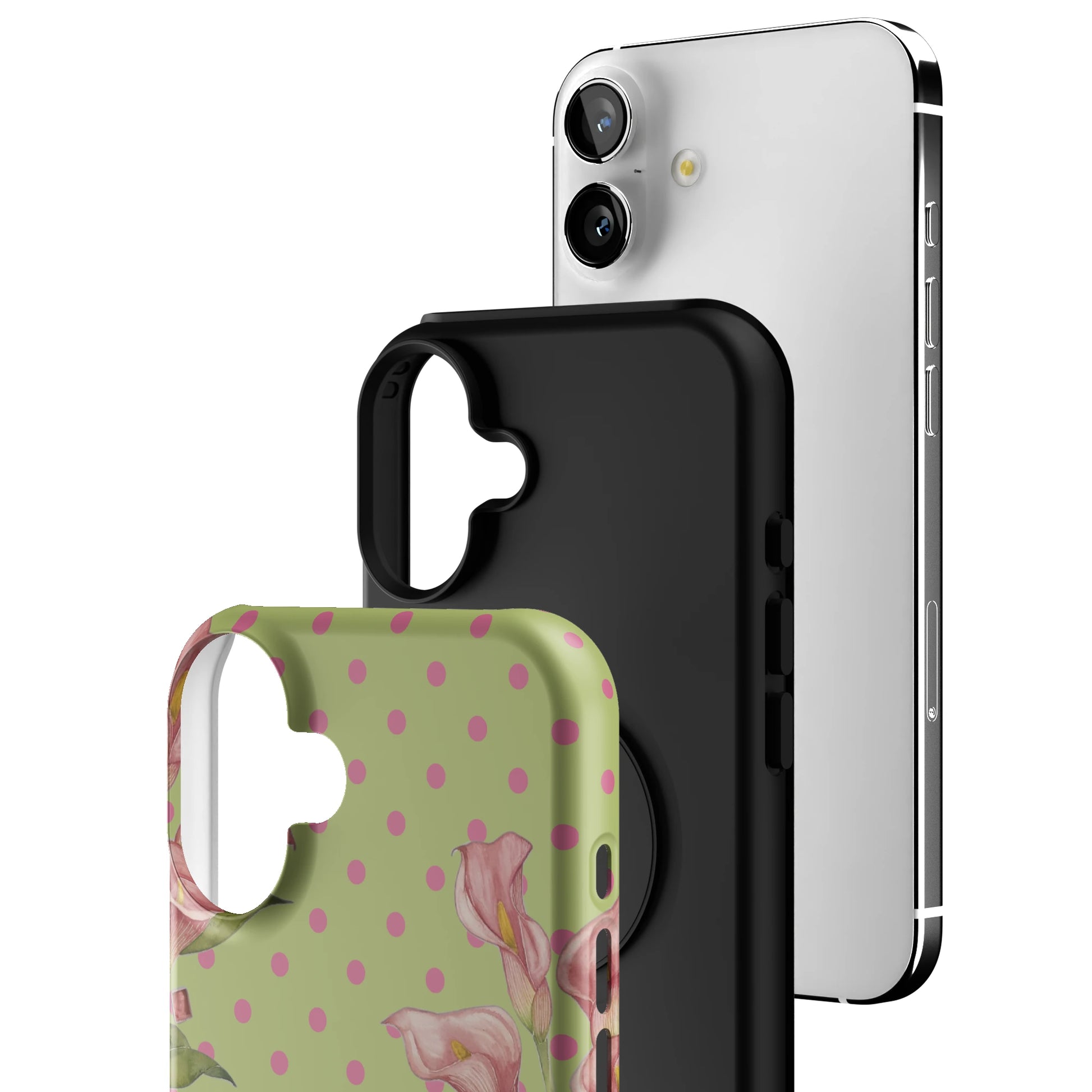 Matcha Bloom iPhone Case gallery - Iphone_16_Mini_Air_Plus_3