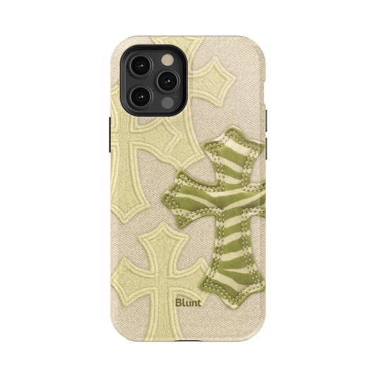 Matcha Cross iPhone Case - Blunt Cases