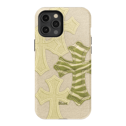 Matcha Cross iPhone Case - Blunt Cases