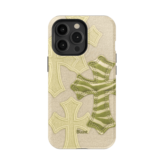 Matcha Cross iPhone Case - Blunt Cases