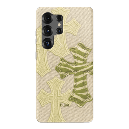 Matcha Cross Samsung Case - Blunt Cases