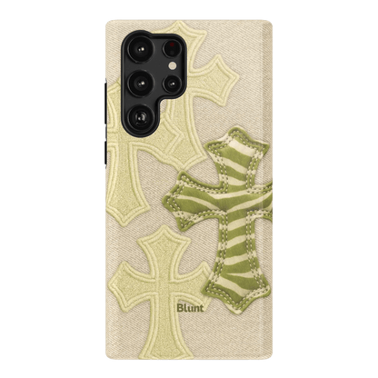 Matcha Cross Samsung Case - Blunt Cases