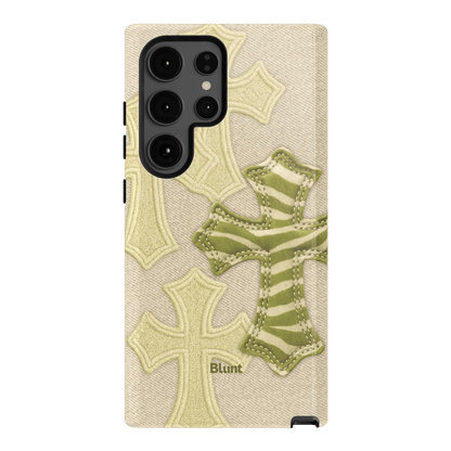 Matcha Cross Samsung Case - Blunt Cases