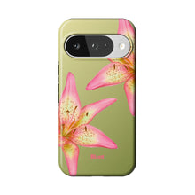 Matcha Hibiscus Pixel Case