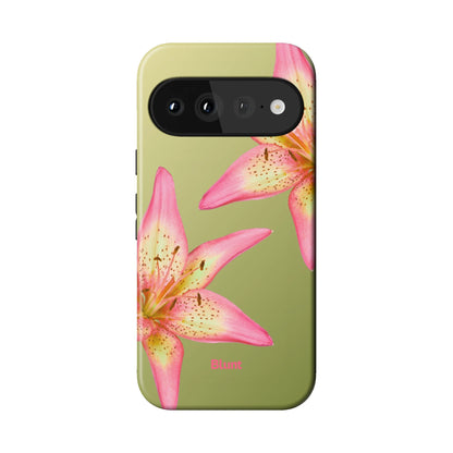 Matcha Hibiscus Pixel Case - Blunt Cases
