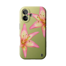 Matcha Hibiscus Statement iPhone Case