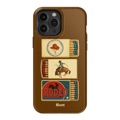 Matchbox Rodeo iPhone Case - Blunt Cases