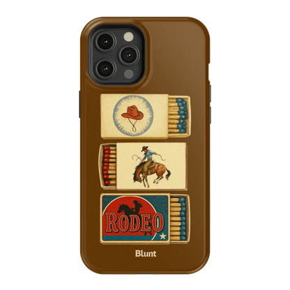 Matchbox Rodeo iPhone Case - Blunt Cases