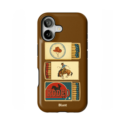 Matchbox Rodeo iPhone Case - Blunt Cases
