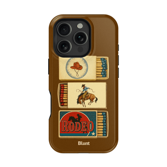 Matchbox Rodeo iPhone Case - Blunt Cases
