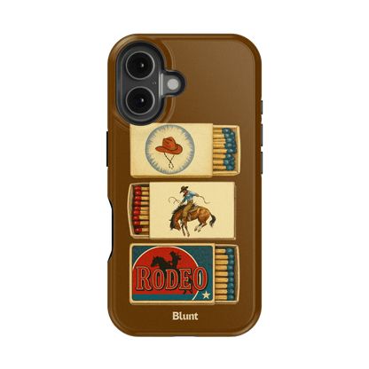 Matchbox Rodeo iPhone Case - Blunt Cases
