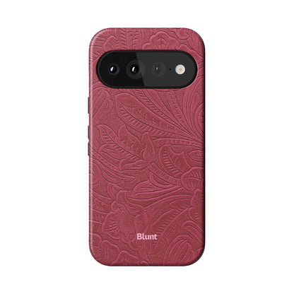Mauve Leather Pixel Case - Blunt Cases
