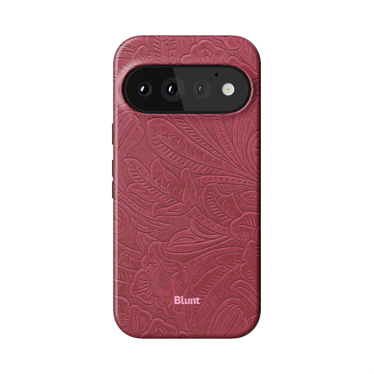 Mauve Leather Pixel Case - Blunt Cases