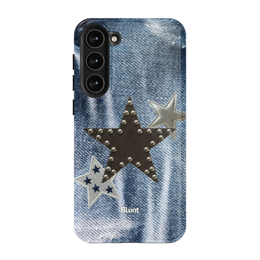 Denim Starstud Samsung Case