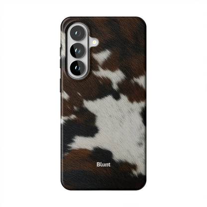 Chestnut Cowhide Samsung Case