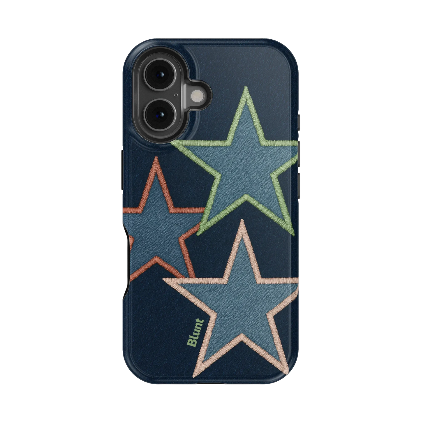 Neon Stars iPhone Case