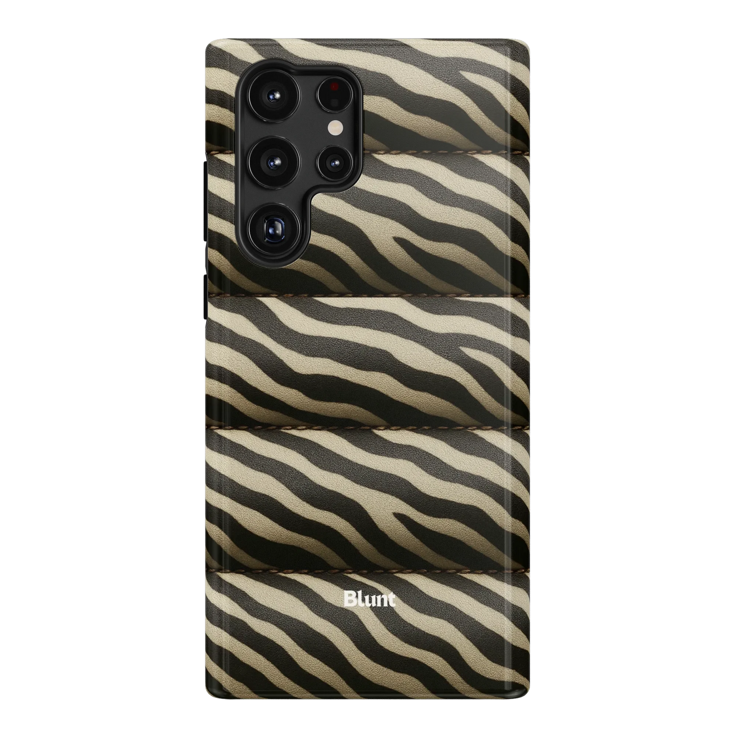 Zebra Puffer Samsung Case