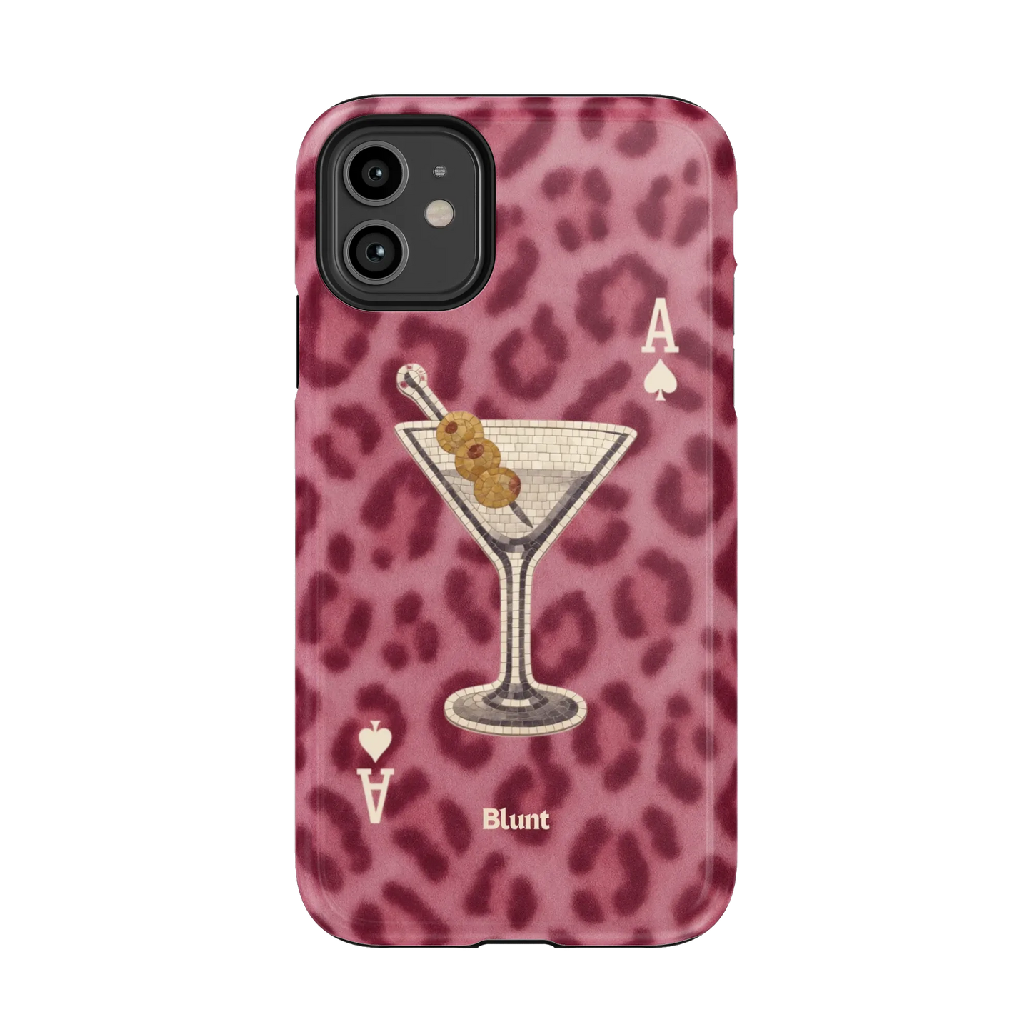 Pink Cheetah Dirty Martini iPhone Case