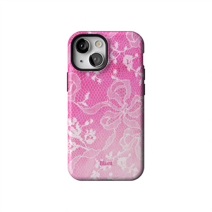 Pink-Lacewave-iphone-case-iPhone 13 Mini-1