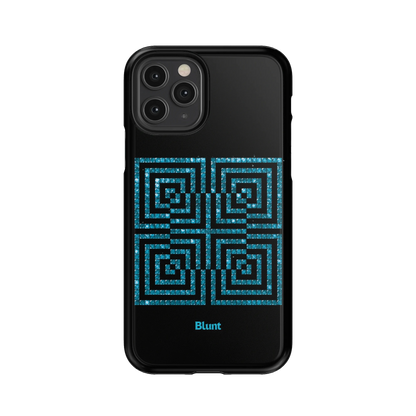 Grid iPhone Case