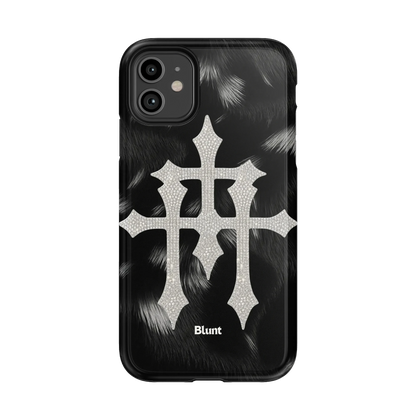 Silver Saint iPhone Case