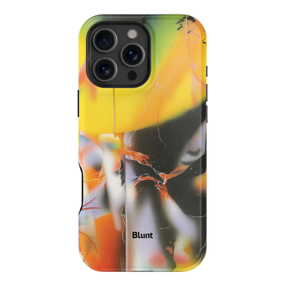 Golden Blur iPhone Case