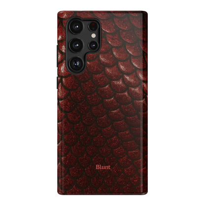 Crimson Depth Samsung Case