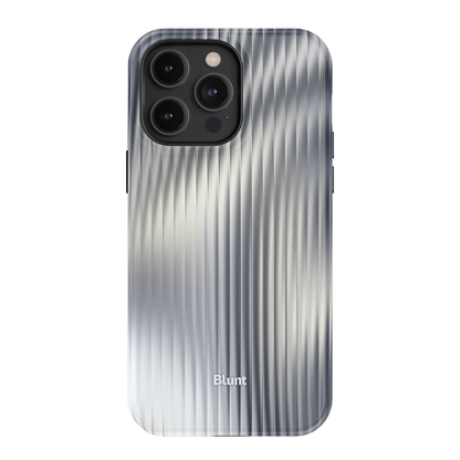 Silver Pulse iPhone Case