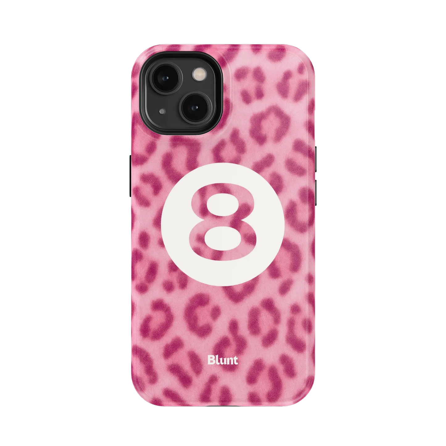 Pink Cheetah Magic 8 iPhone Case