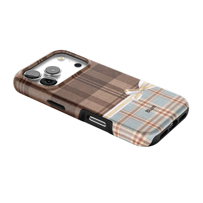 Mocha-Plaid-iphone-case-iPhone 17 Pro-2