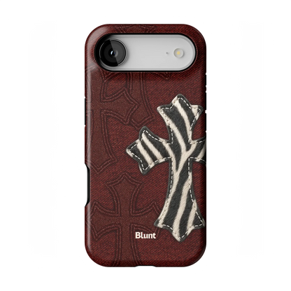 Zebrascale Cross iPhone Case