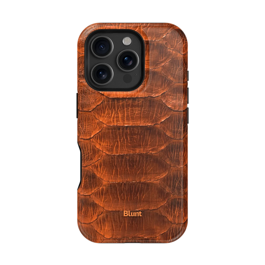 Auburn Python iPhone Case